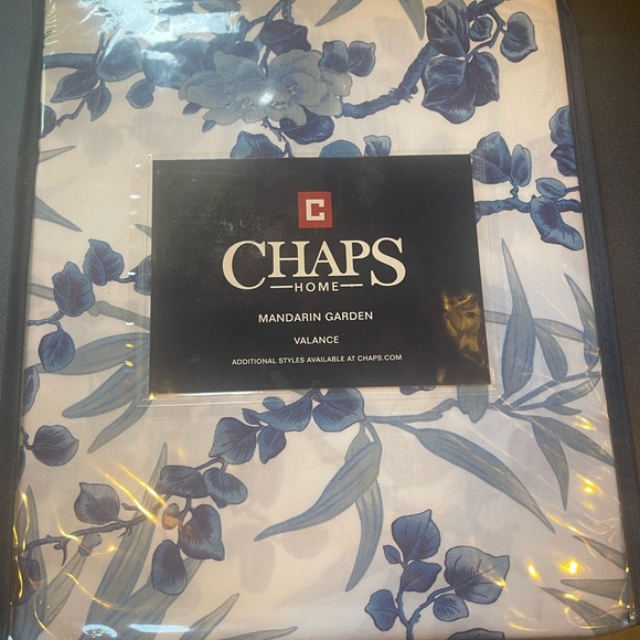 Lot of 4 CHAPS HOME Mandarin Garden Valances - Picture 2 of 3